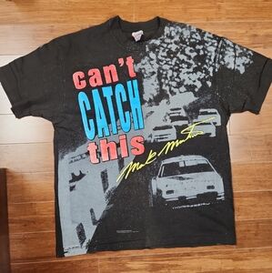 VTG 90s 1993 Mark Martin NASCAR Racing AOP T-shirt XL Single Stitch Made In USA